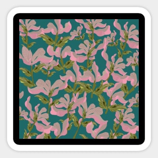 Floral pattern design Sticker